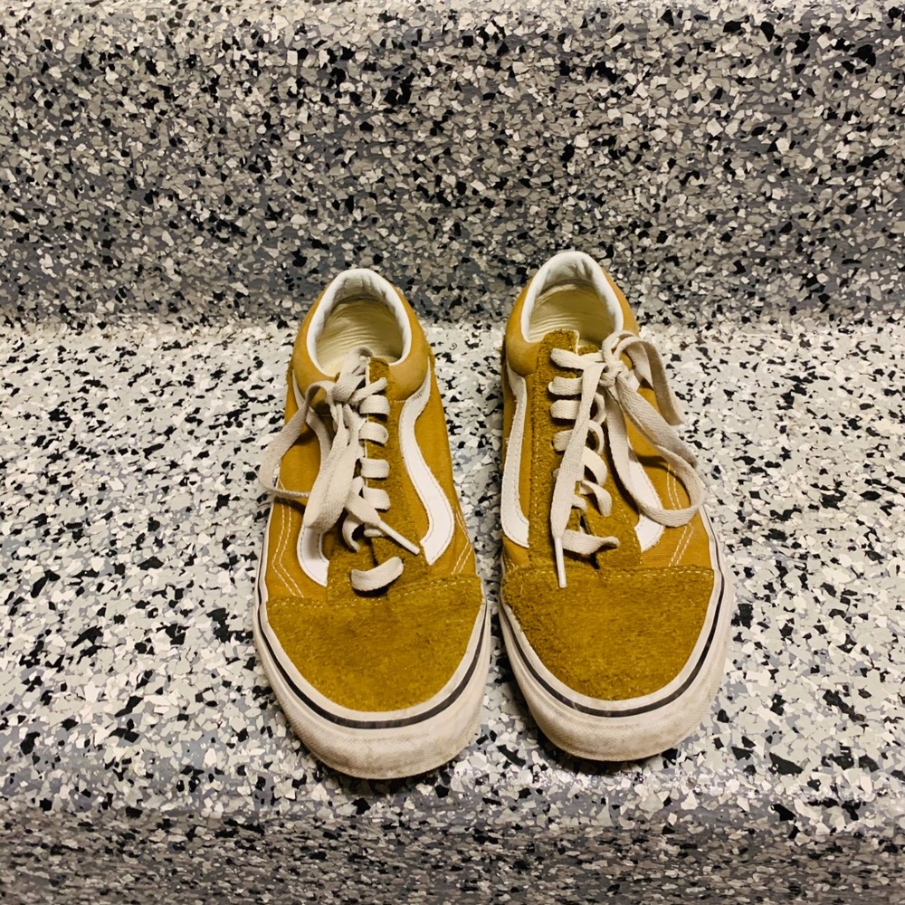 Greenish Brownish Vans